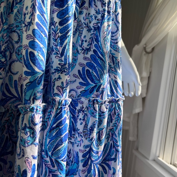 Lilly Pulitzer “Loro Dress” XL New With Tags  Pattern: Bird Is The Word - Picture 13 of 13
